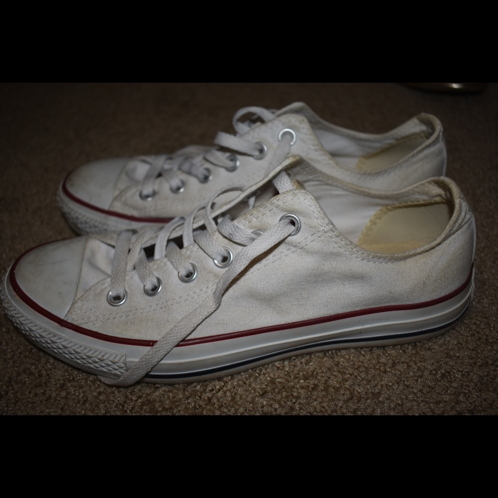 White converse all stars